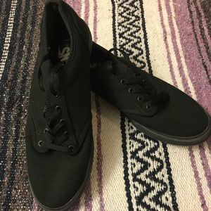 Black VANS ONLY WORN TWICE
